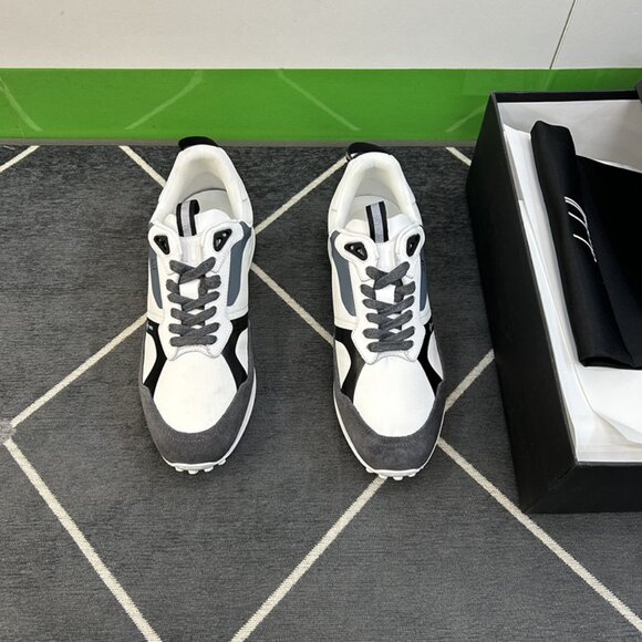 Dunhill Men's Daily Casual Sports Shoes Gray/White - Picture 2 of 10